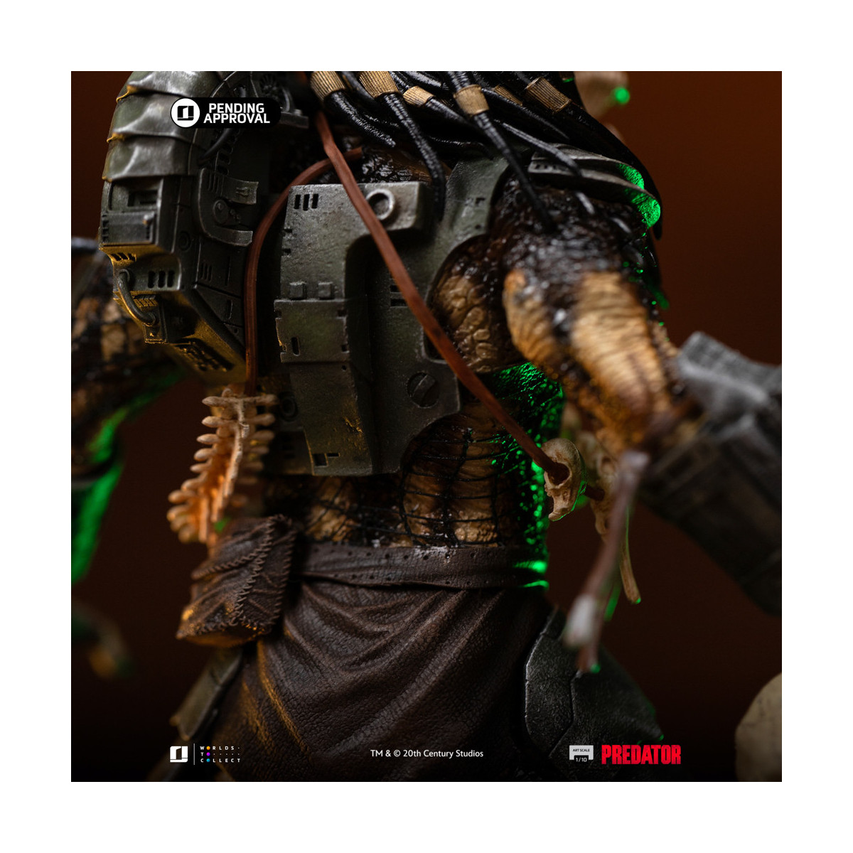 Iron Studios Cazador de la jungla Predator - Escala artística 1/10