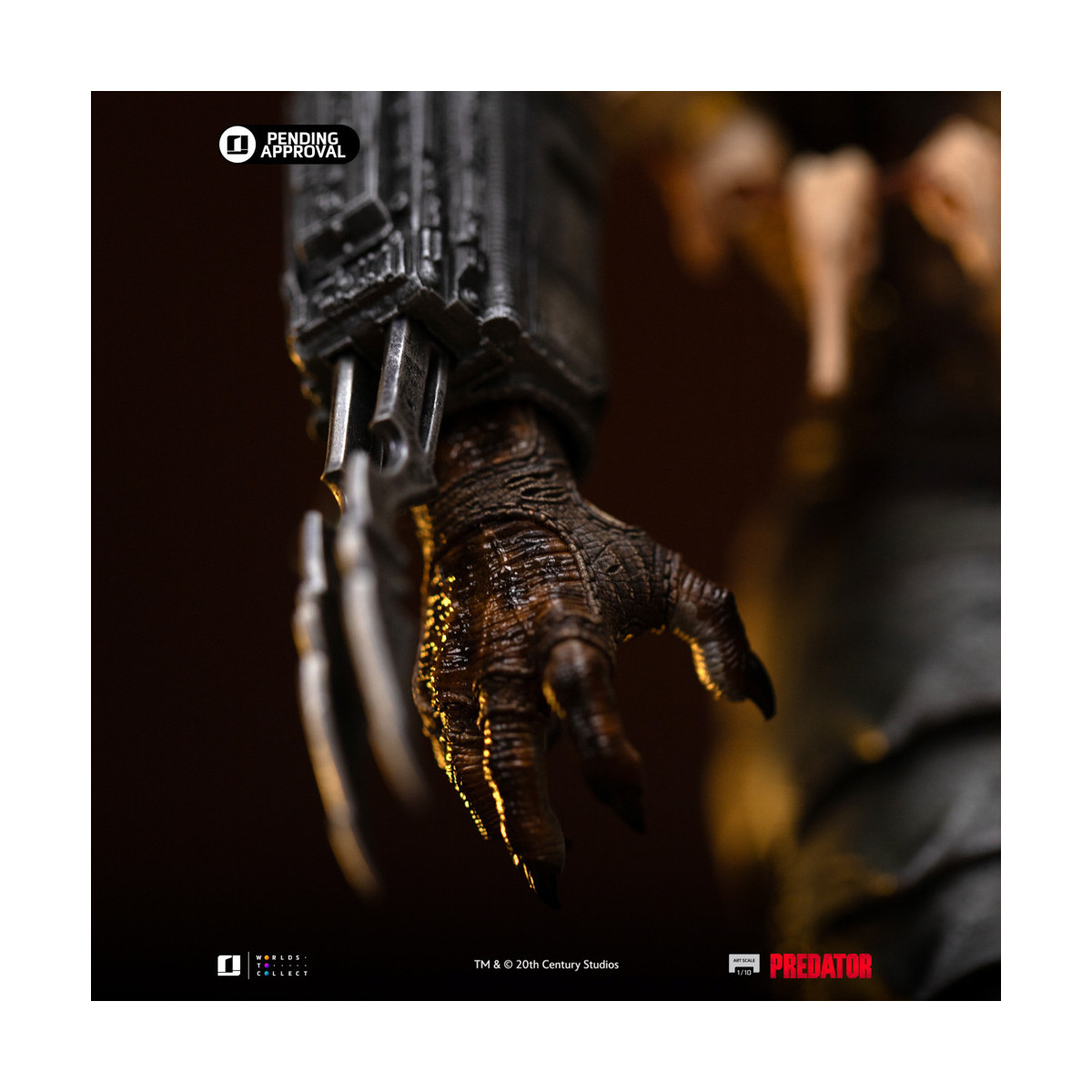 Iron Studios Cazador de la jungla Predator - Escala artística 1/10