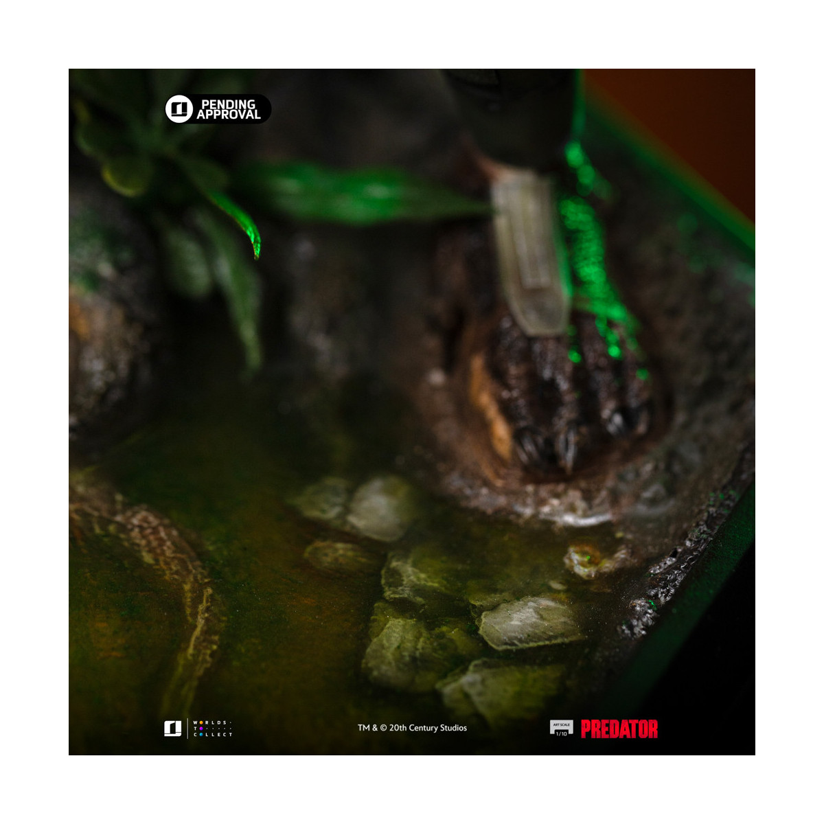Iron Studios Cazador de la jungla Predator - Escala artística 1/10