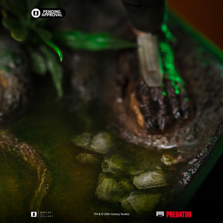 Iron Studios Cazador de la jungla Predator - Escala artística 1/10