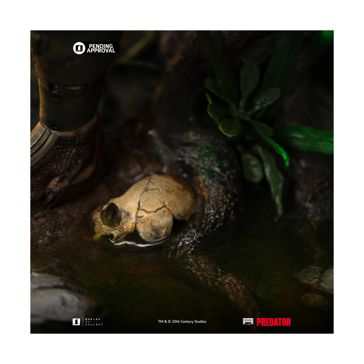 Iron Studios Cazador de la jungla Predator - Escala artística 1/10