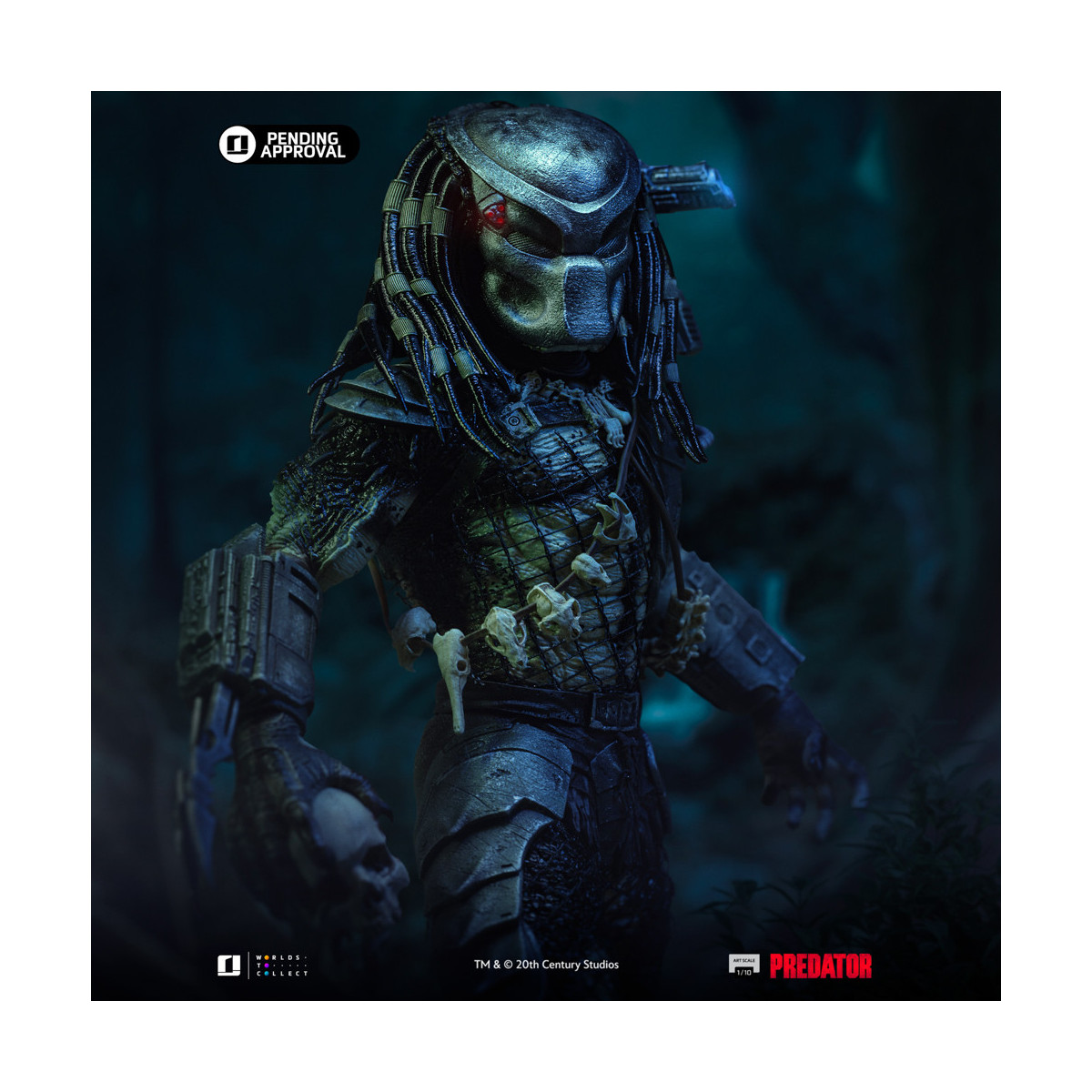 Iron Studios Cazador de la jungla Predator - Escala artística 1/10