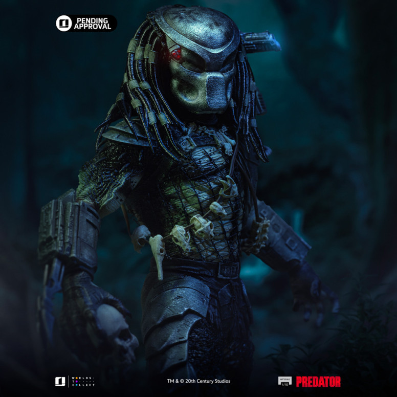 Iron Studios Cazador de la jungla Predator - Escala artística 1/10