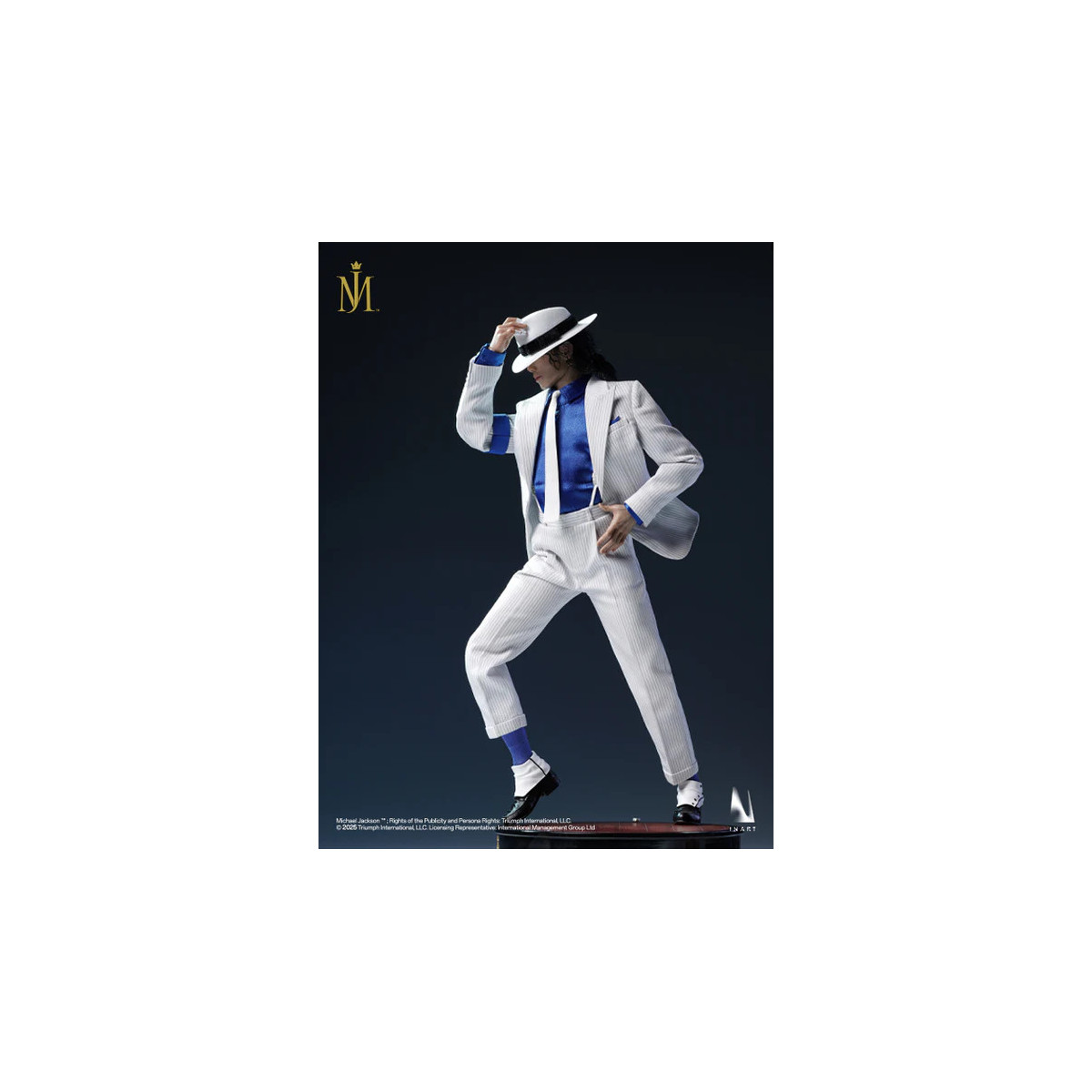 INART - Michael Jackson - MJ - Smooth Criminal 1/6 Escala Figura Coleccionable
