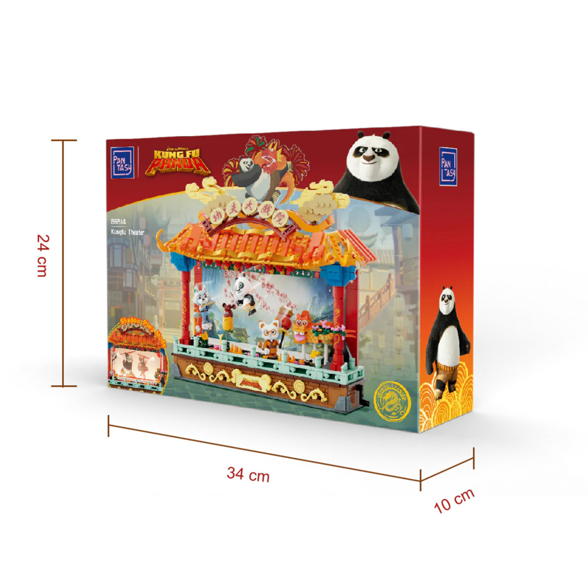 Pantasy - Kung Fu Panda - Teatro Kung Fu (set a construire)