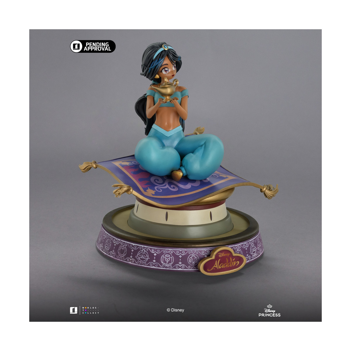Iron Studios Disney Princesa - Jasmine Anime Princesa Arte Escala 1/10