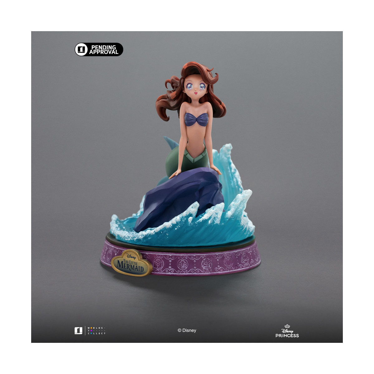 Iron Studios Disney Princesa - Ariel Anime Princesa Arte Escala 1/10