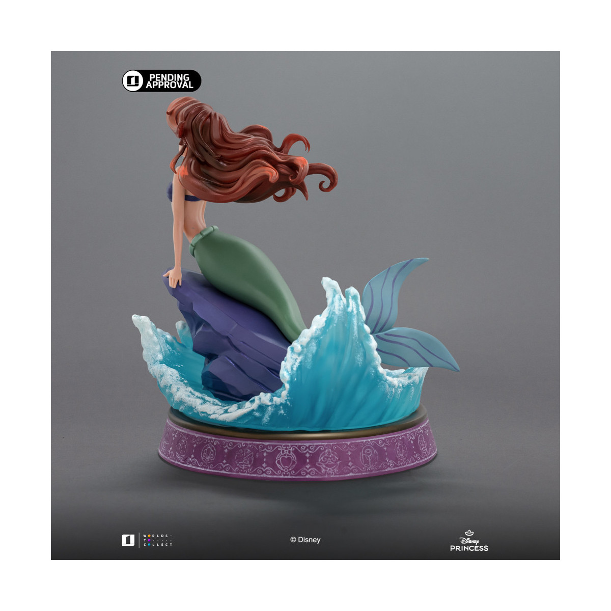 Iron Studios Disney Princesa - Ariel Anime Princesa Arte Escala 1/10