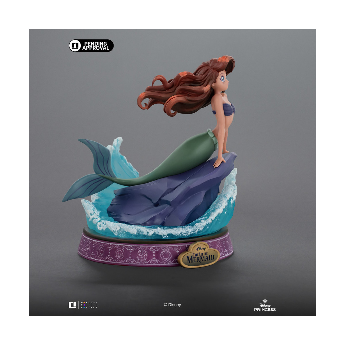 Iron Studios Disney Princesa - Ariel Anime Princesa Arte Escala 1/10