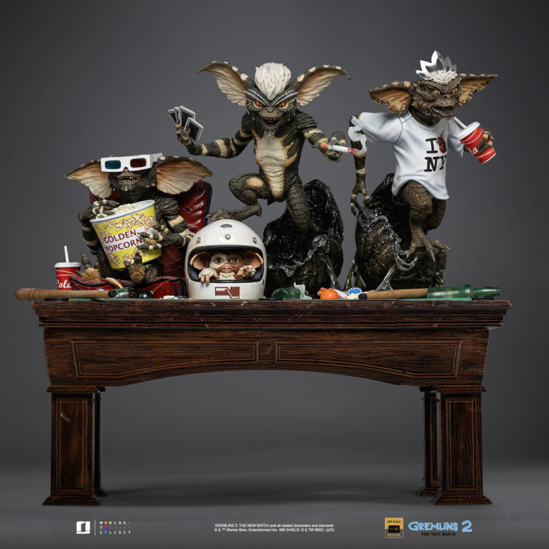 Iron Studios Gremlins 2 - Gremlins Diorama Deluxe Art Escala 1/10