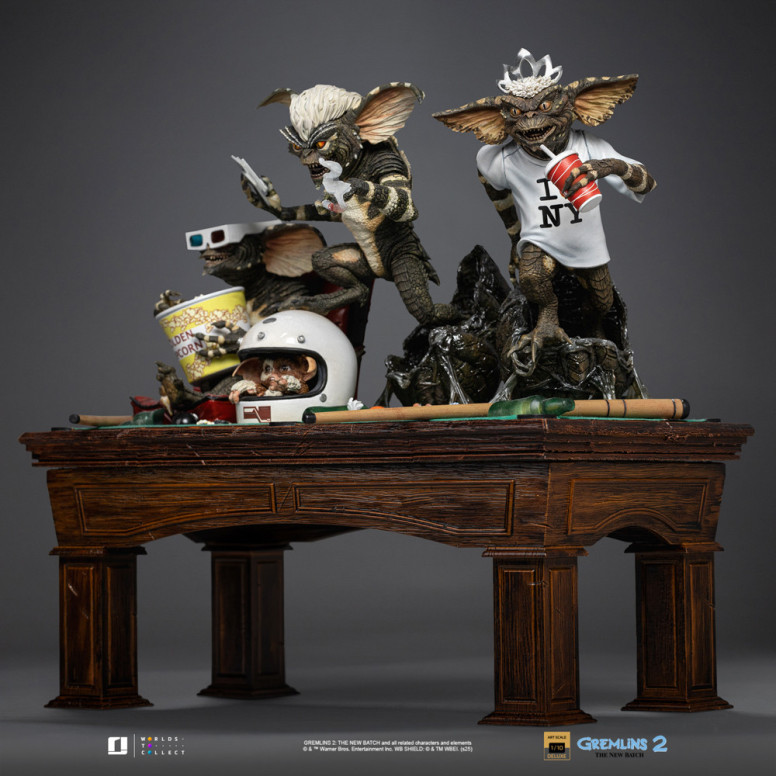 Iron Studios Gremlins 2 - Gremlins Diorama Deluxe Art Escala 1/10