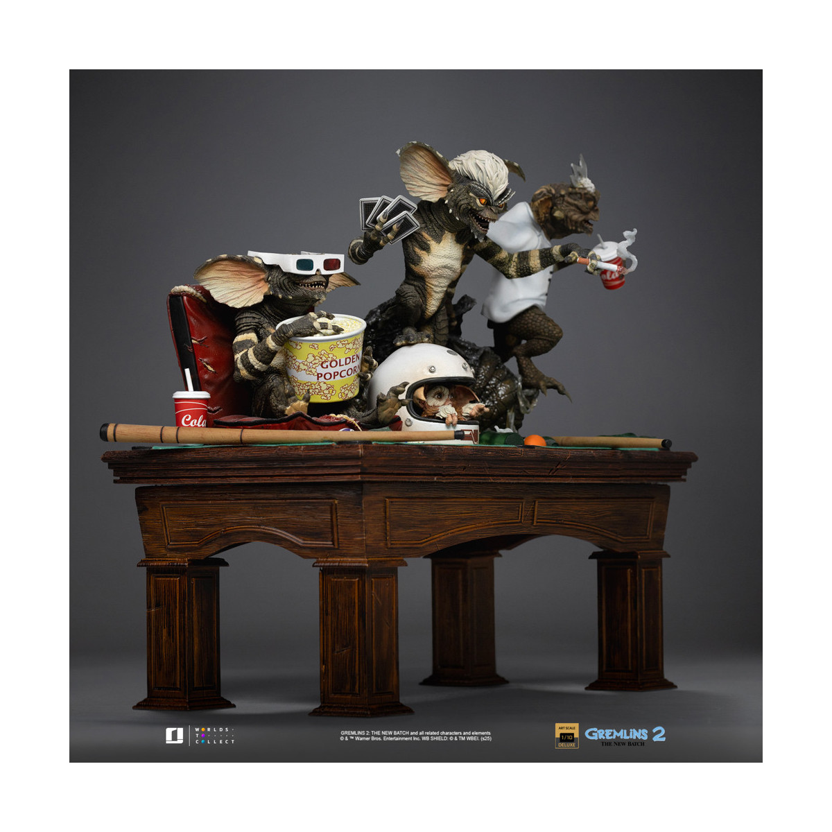 Iron Studios Gremlins 2 - Gremlins Diorama Deluxe Art Escala 1/10