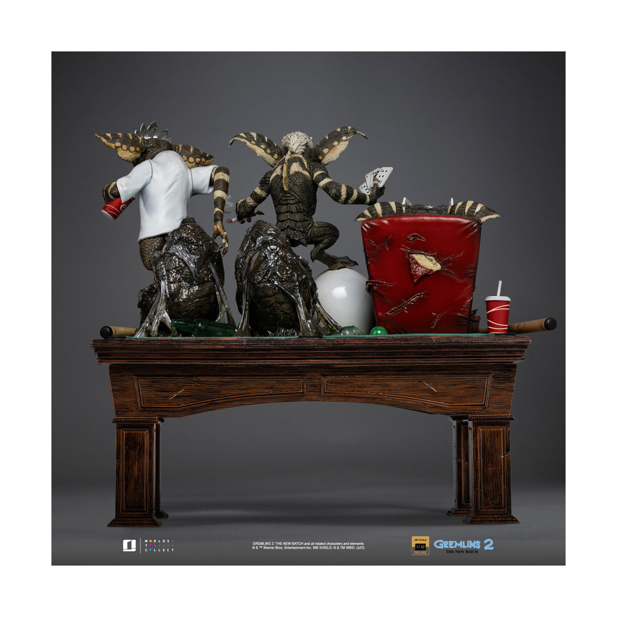 Iron Studios Gremlins 2 - Gremlins Diorama Deluxe Art Escala 1/10
