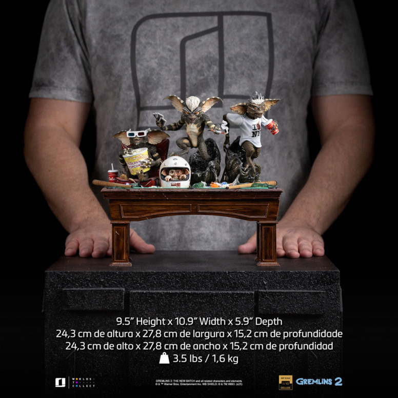 Iron Studios Gremlins 2 - Gremlins Diorama Deluxe Art Escala 1/10