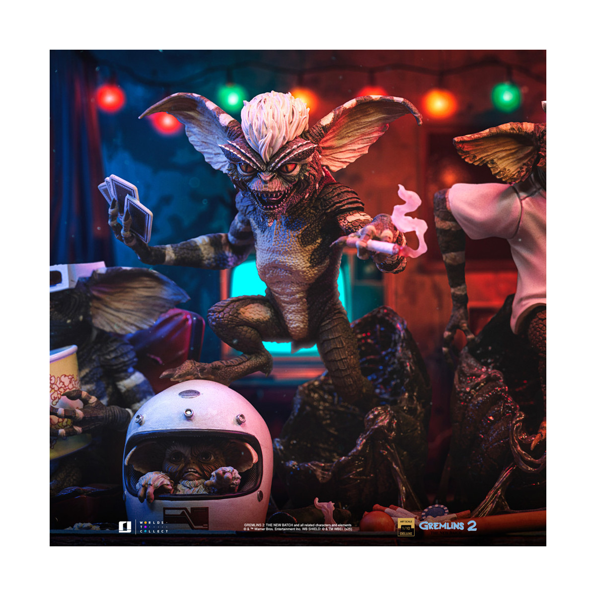 Iron Studios Gremlins 2 - Gremlins Diorama Deluxe Art Escala 1/10