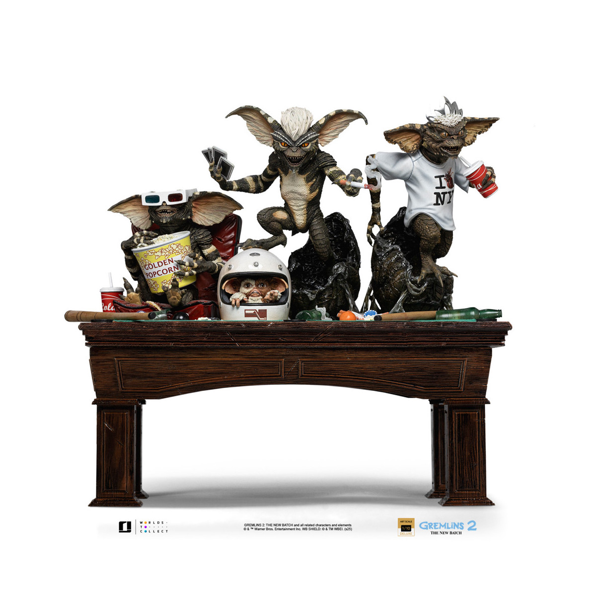 Iron Studios Gremlins 2 - Gremlins Diorama Deluxe Art Escala 1/10