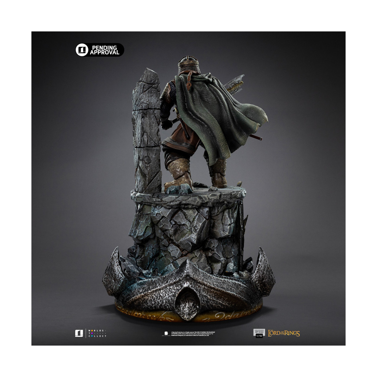 Iron Studios - Gimli Unleashed - El Señor de los Anillos - LOTR Unleashed Art Escala 1/10