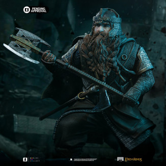 Iron Studios - Gimli Unleashed - El Señor de los Anillos - LOTR Unleashed Art Escala 1/10