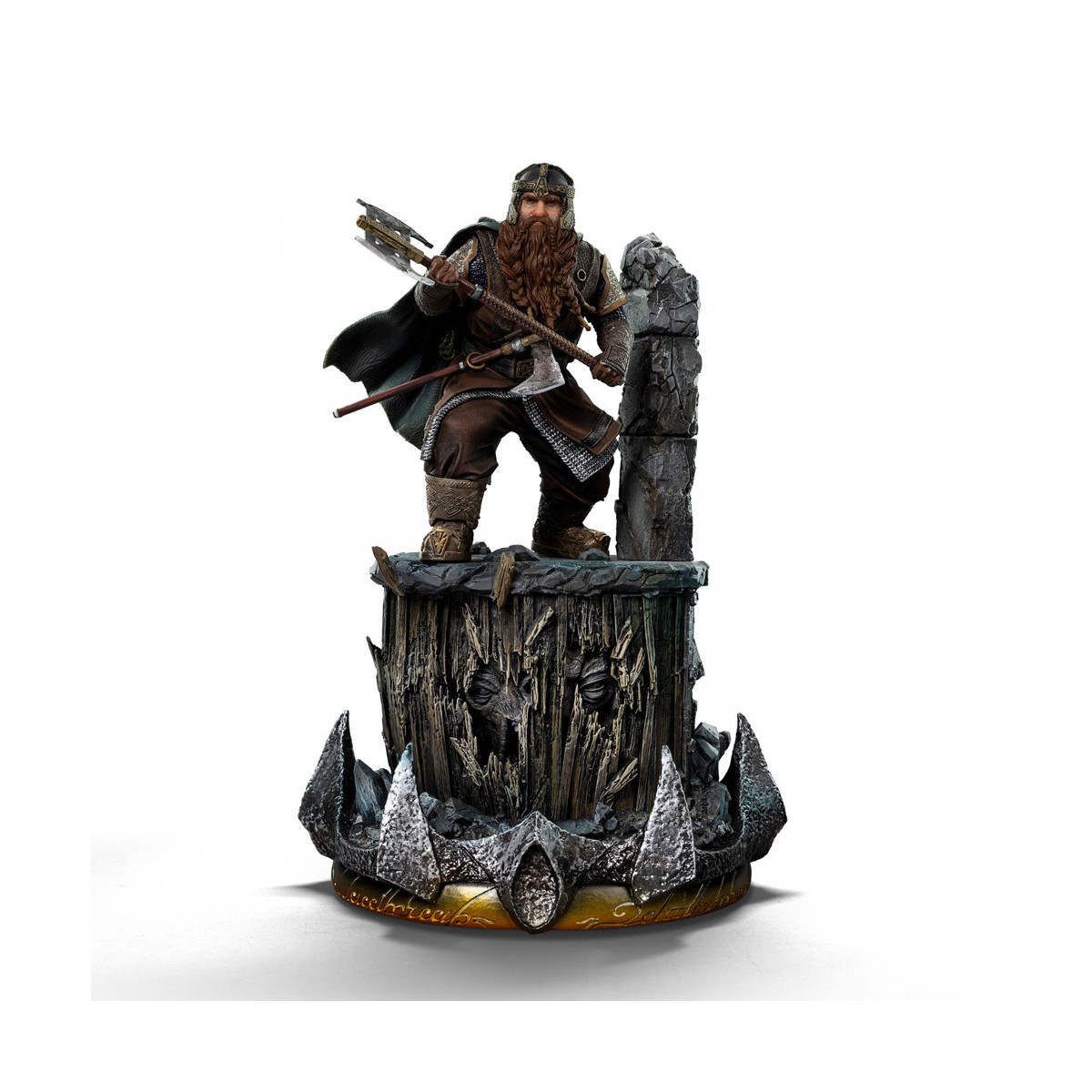 Iron Studios - Gimli Unleashed - El Señor de los Anillos - LOTR Unleashed Art Escala 1/10