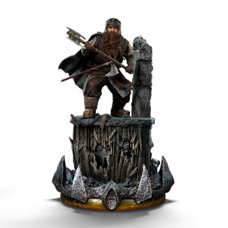 Iron Studios - Gimli Unleashed - El Señor de los Anillos - LOTR Unleashed Art Escala 1/10