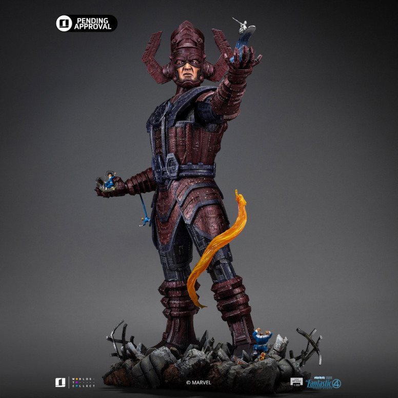 Iron Studios - Marvel Fantastic 4 - Galactus Diorama Deluxe Demi Art Escala 1/20