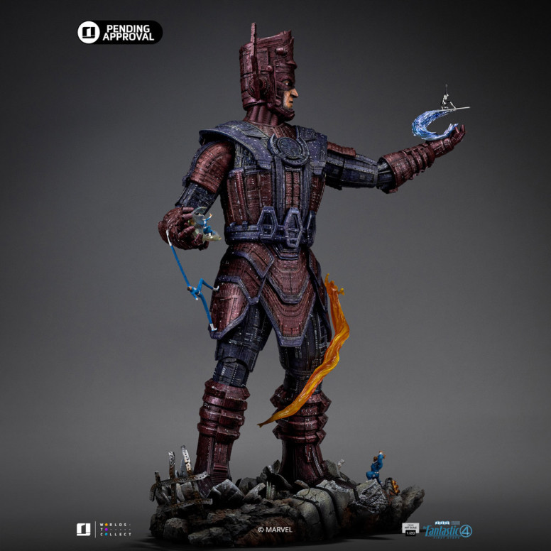 Iron Studios - Marvel Fantastic 4 - Galactus Diorama Deluxe Demi Art Escala 1/20