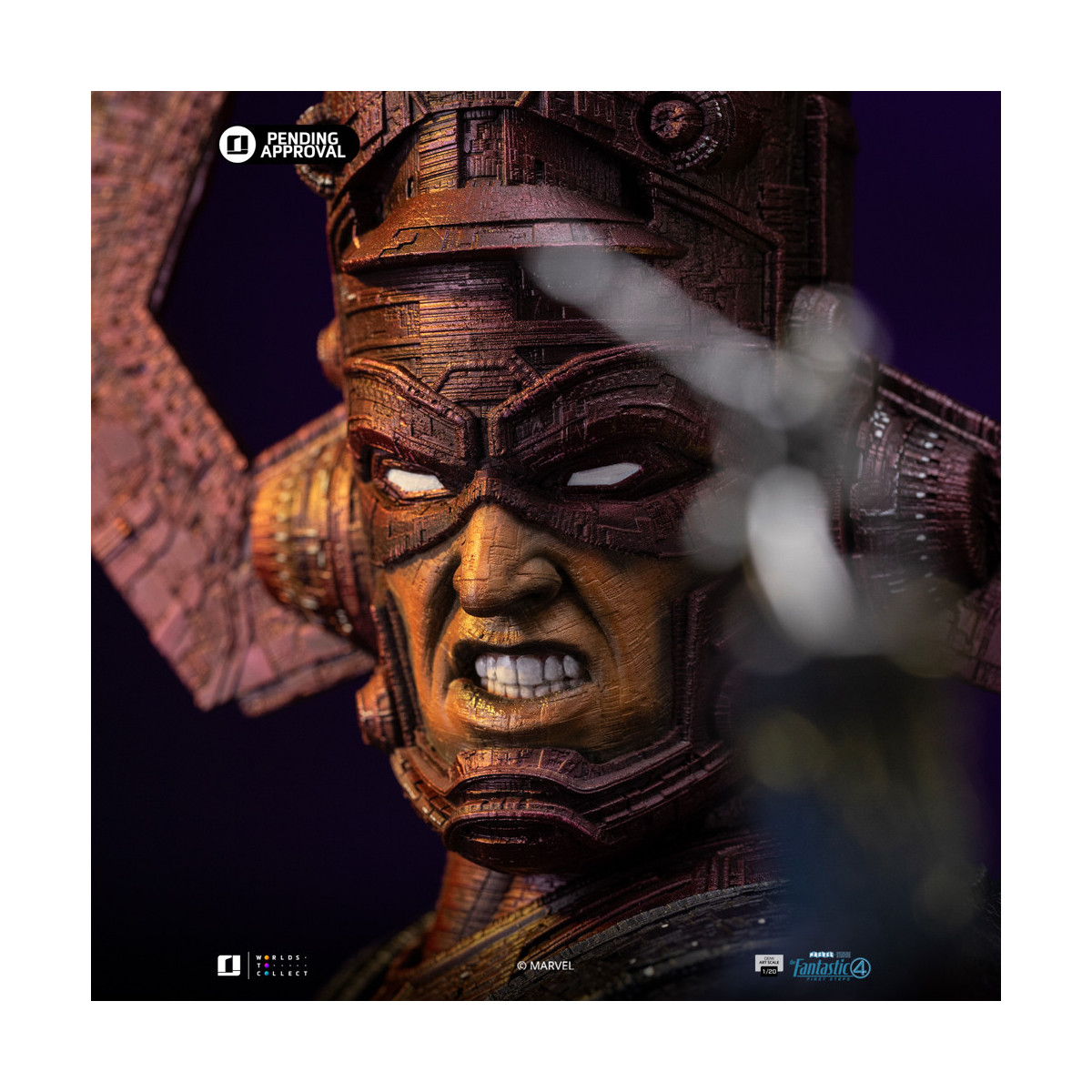 Iron Studios - Marvel Fantastic 4 - Galactus Diorama Deluxe Demi Art Escala 1/20