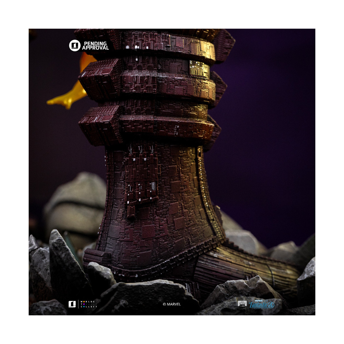 Iron Studios - Marvel Fantastic 4 - Galactus Diorama Deluxe Demi Art Escala 1/20