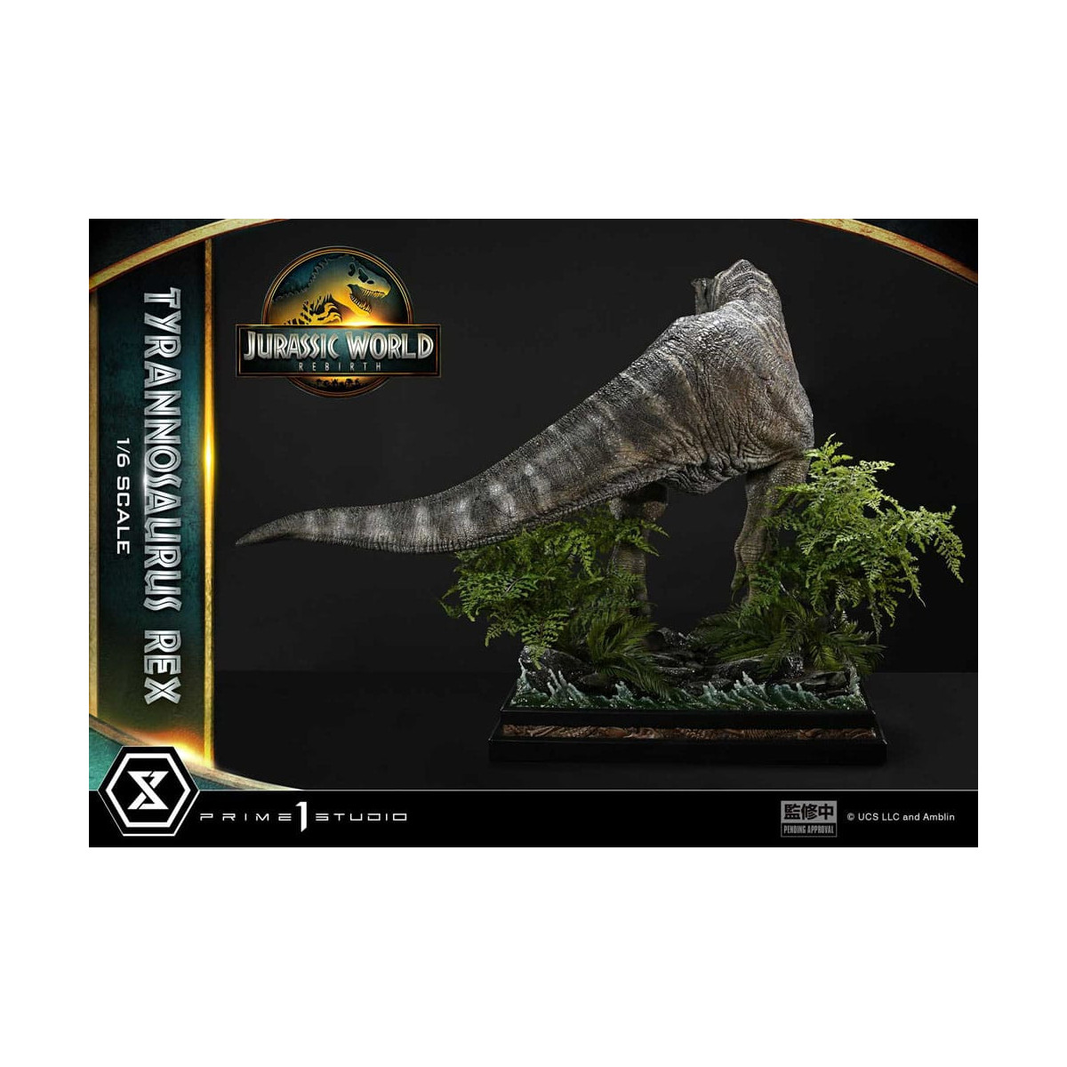 Prime 1 Studio - Jurassic World: Renacimiento - Legacy Museum Collection 1/6 Tyrannosaurus Rex Bonus Version