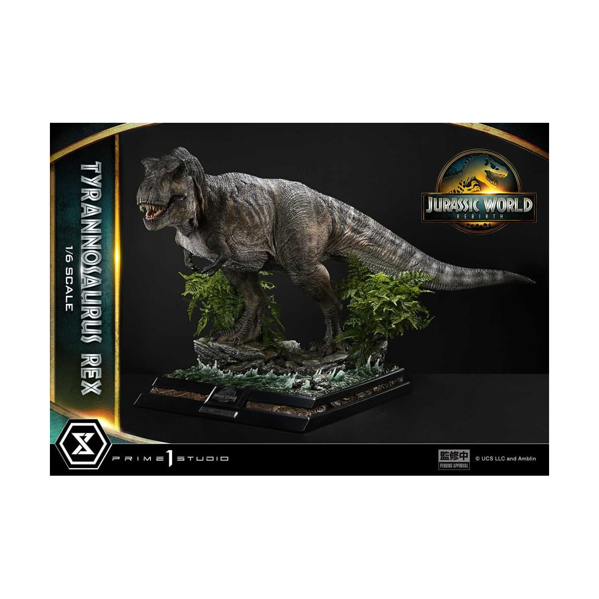Prime 1 Studio - Jurassic World: Renacimiento - Legacy Museum Collection 1/6 Tyrannosaurus Rex Bonus Version