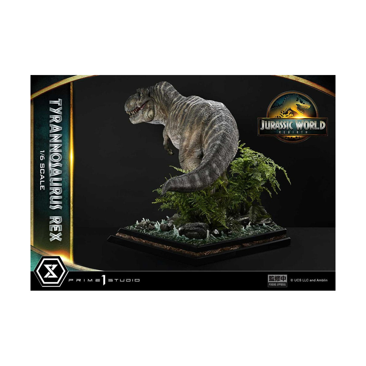 Prime 1 Studio - Jurassic World: Renacimiento - Legacy Museum Collection 1/6 Tyrannosaurus Rex Bonus Version