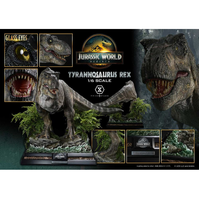 Prime 1 Studio - Jurassic World: Renacimiento - Legacy Museum Collection 1/6 Tyrannosaurus Rex Bonus Version