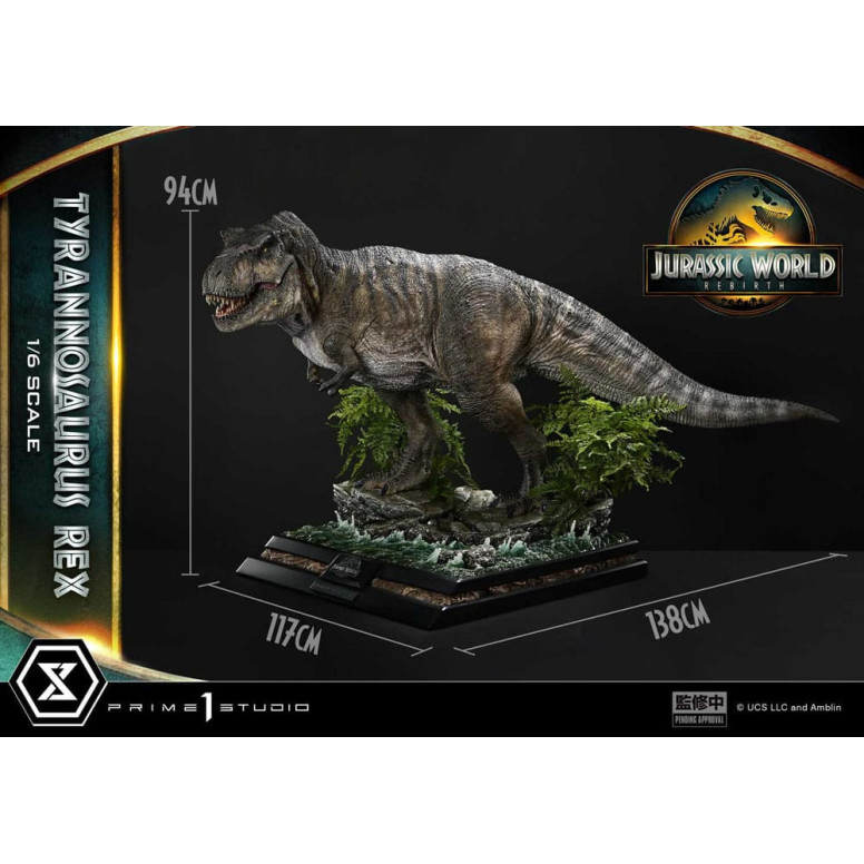 Prime 1 Studio - Jurassic World: Renacimiento - Legacy Museum Collection 1/6 Tyrannosaurus Rex Bonus Version