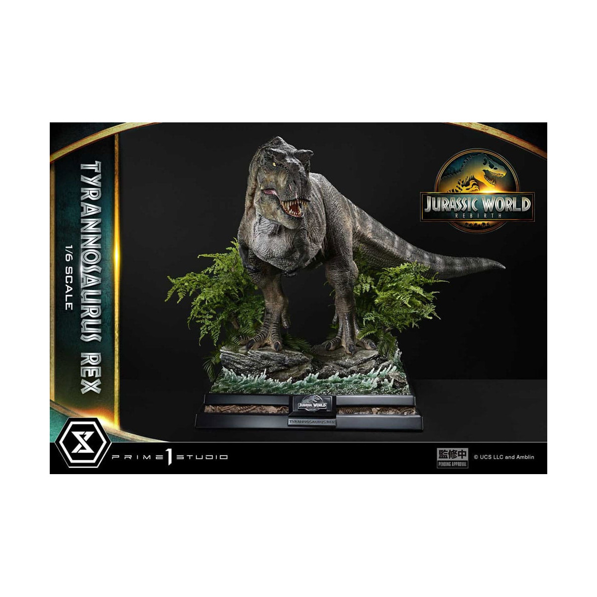 Prime 1 Studio - Jurassic World: Renacimiento - Legacy Museum Collection 1/6 Tyrannosaurus Rex Bonus Version