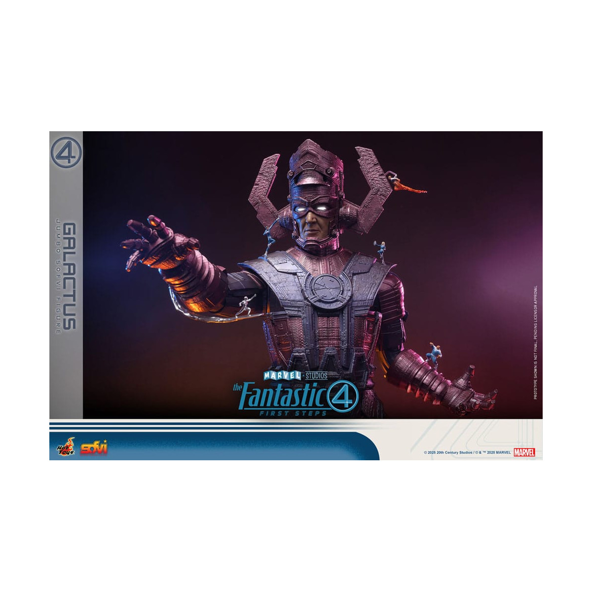 Hot Toys Marvel - Fantastic Four: First Steps - Sofvi Masterpiece GALACTUS - Jumbo Vinilo Blando