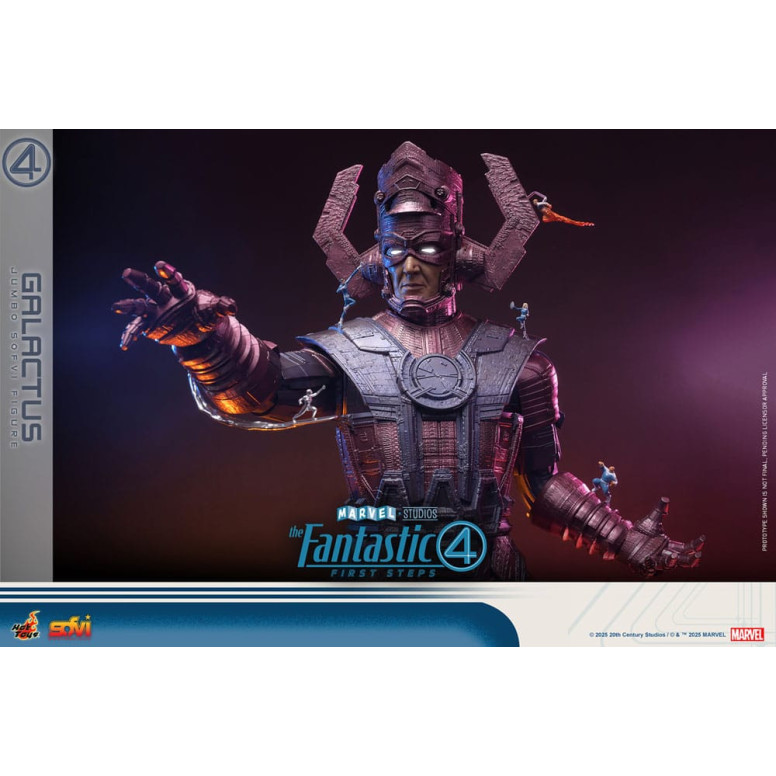 Hot Toys Marvel - Fantastic Four: First Steps - Sofvi Masterpiece GALACTUS - Jumbo Vinilo Blando
