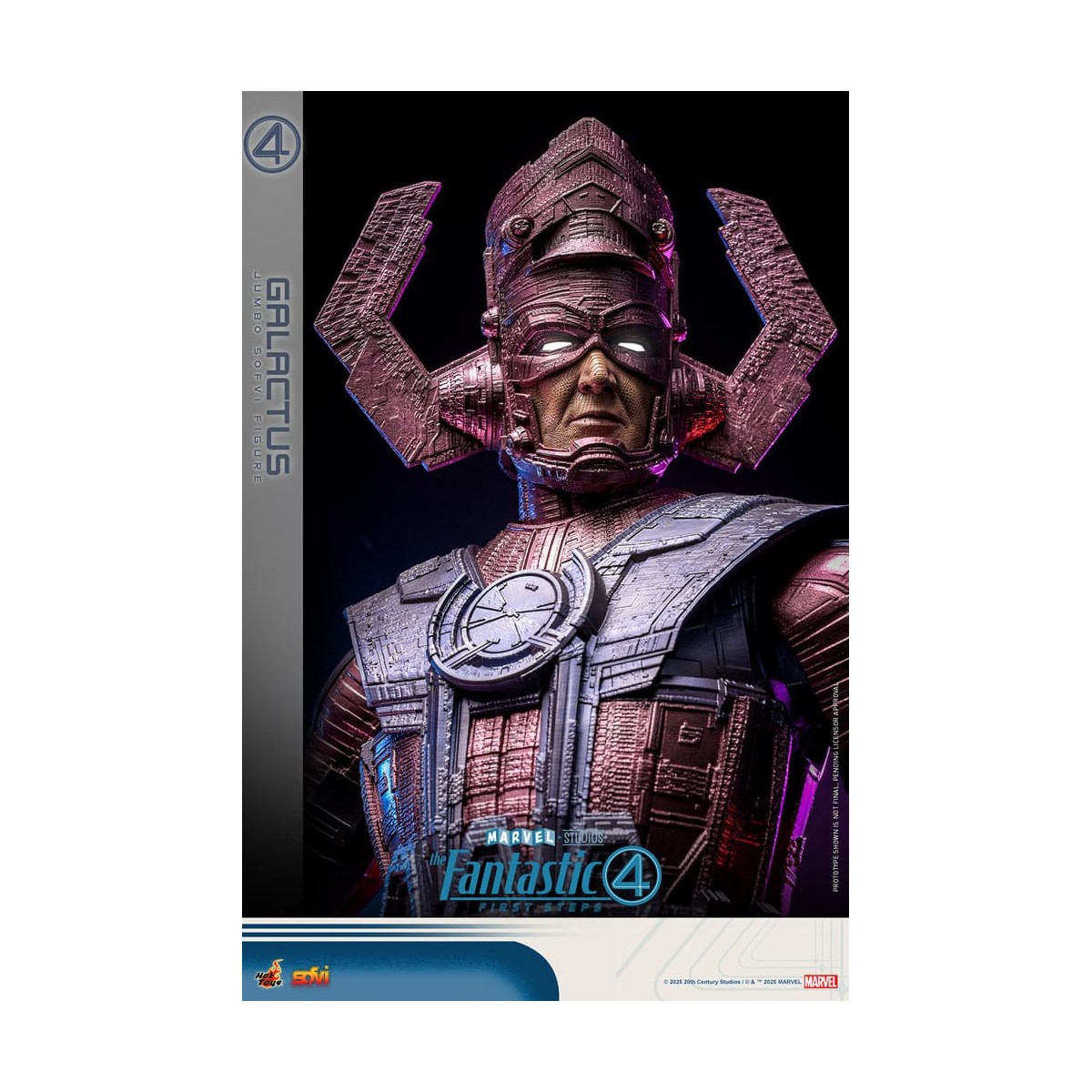 Hot Toys Marvel - Fantastic Four: First Steps - Sofvi Masterpiece GALACTUS - Jumbo Vinilo Blando