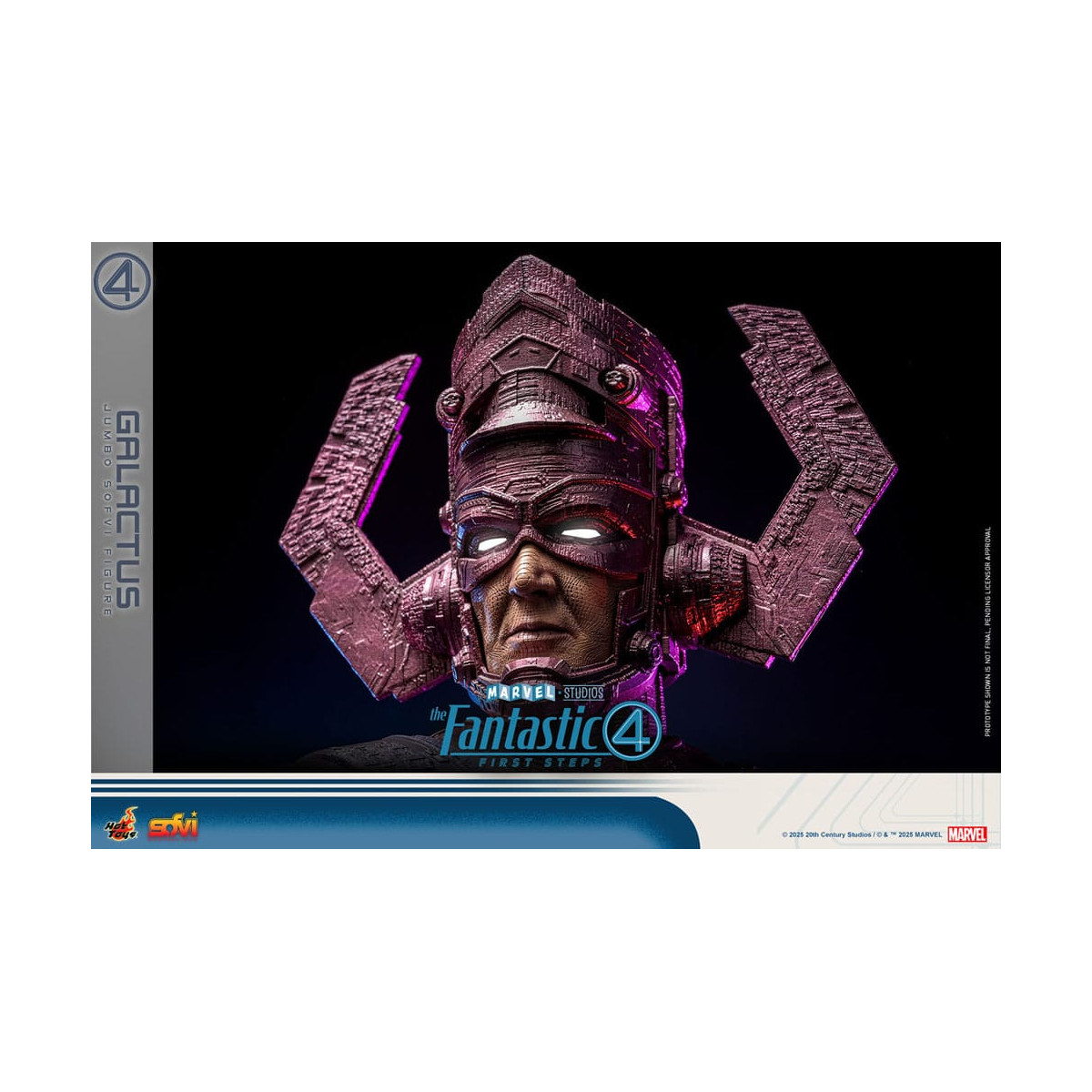 Hot Toys Marvel - Fantastic Four: First Steps - Sofvi Masterpiece GALACTUS - Jumbo Vinilo Blando