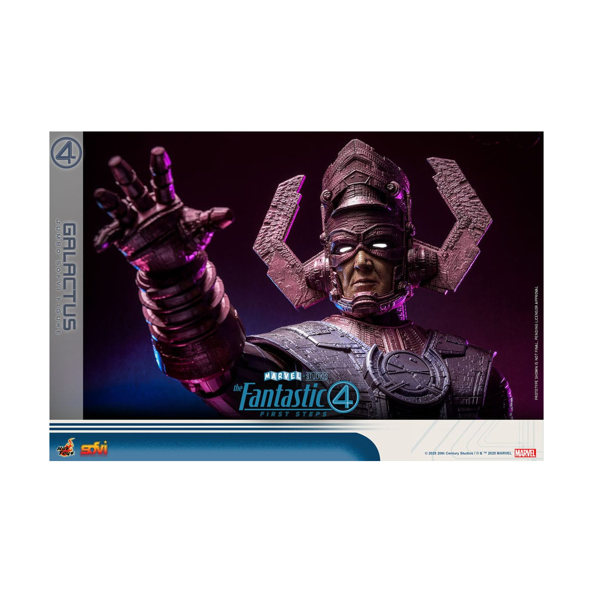 Hot Toys Marvel - Fantastic Four: First Steps - Sofvi Masterpiece GALACTUS - Jumbo Vinilo Blando