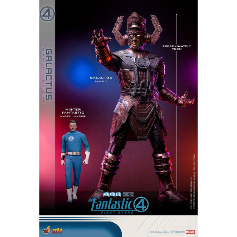 Hot Toys Marvel - Fantastic Four: First Steps - Sofvi Masterpiece GALACTUS - Jumbo Vinilo Blando