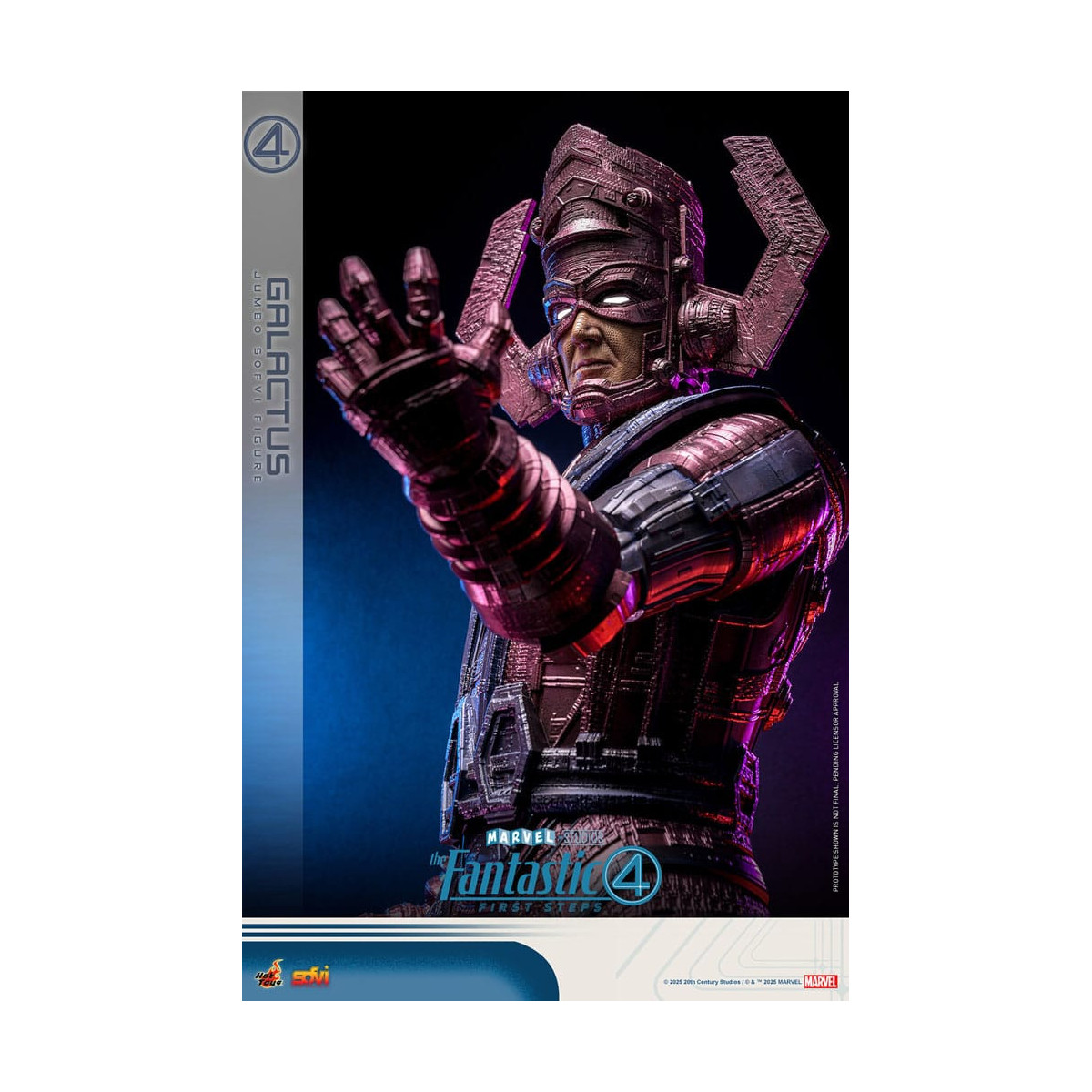 Hot Toys Marvel - Fantastic Four: First Steps - Sofvi Masterpiece GALACTUS - Jumbo Vinilo Blando