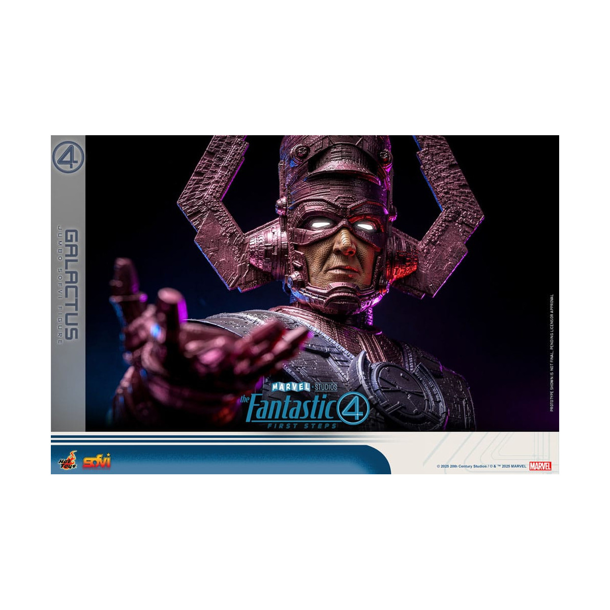 Hot Toys Marvel - Fantastic Four: First Steps - Sofvi Masterpiece GALACTUS - Jumbo Vinilo Blando