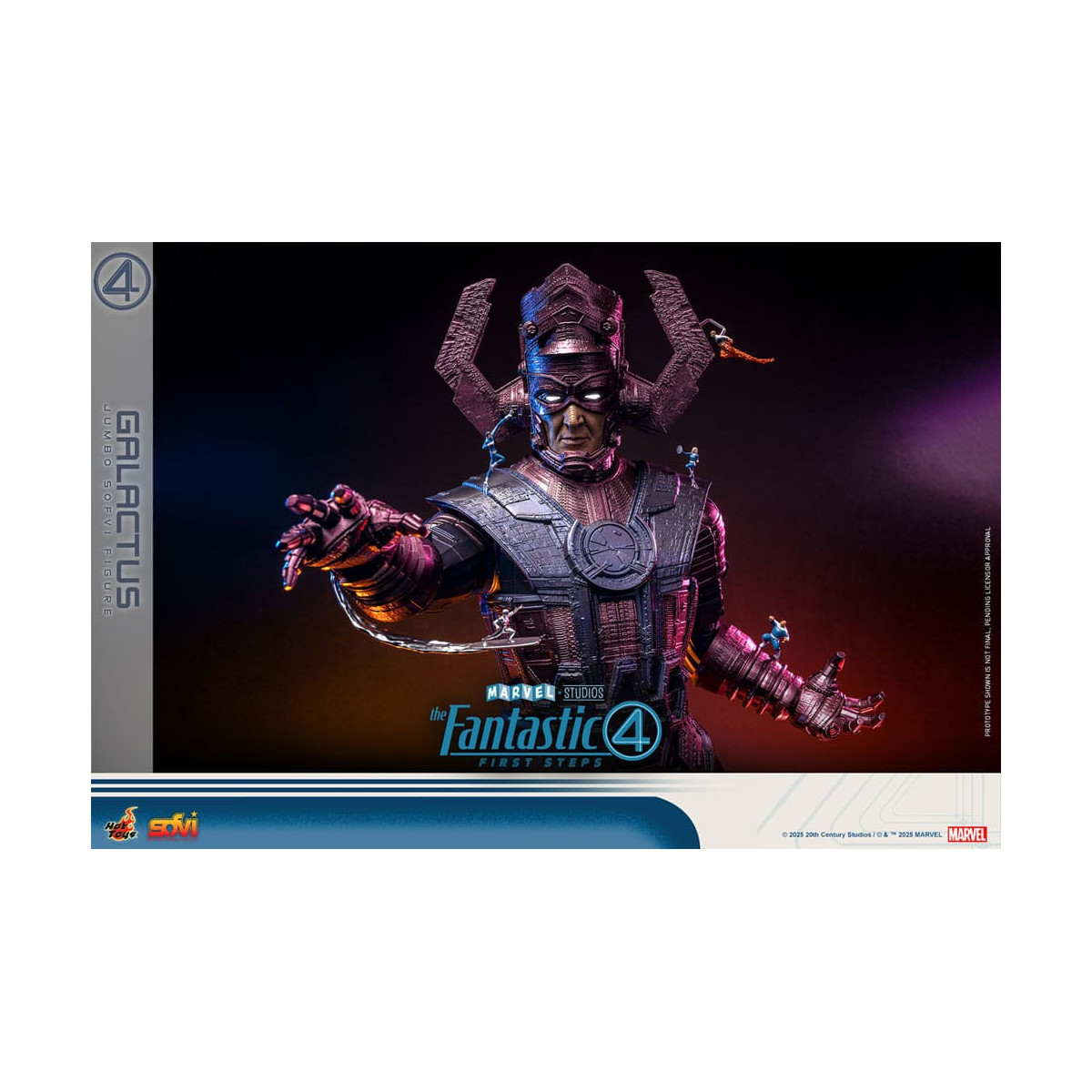 Hot Toys Marvel - Fantastic Four: First Steps - Sofvi Masterpiece GALACTUS - Jumbo Vinilo Blando