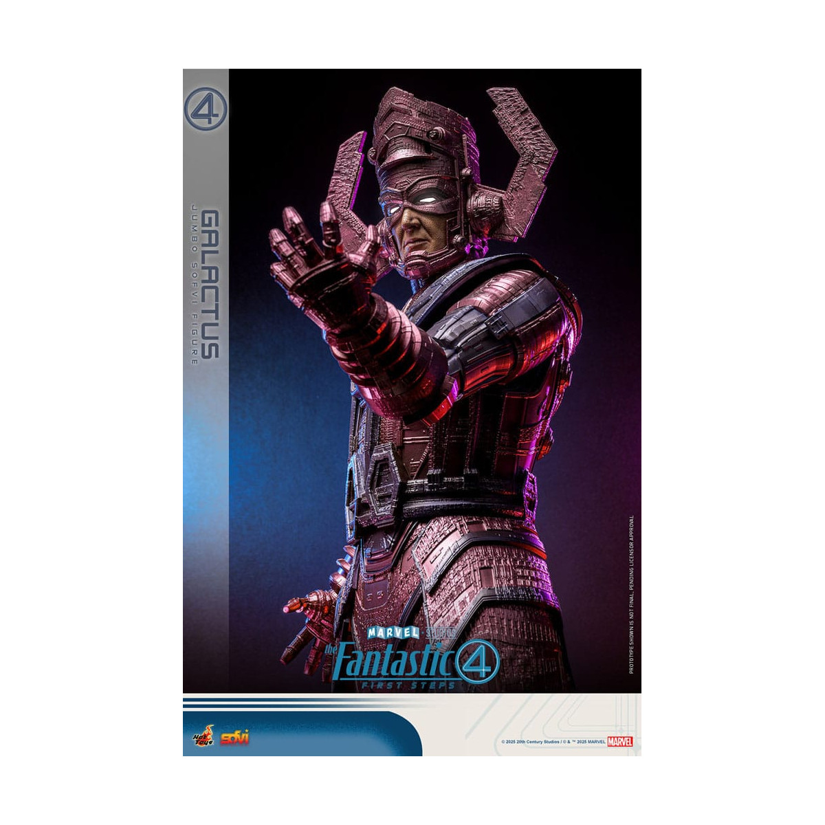 Hot Toys Marvel - Fantastic Four: First Steps - Sofvi Masterpiece GALACTUS - Jumbo Vinilo Blando