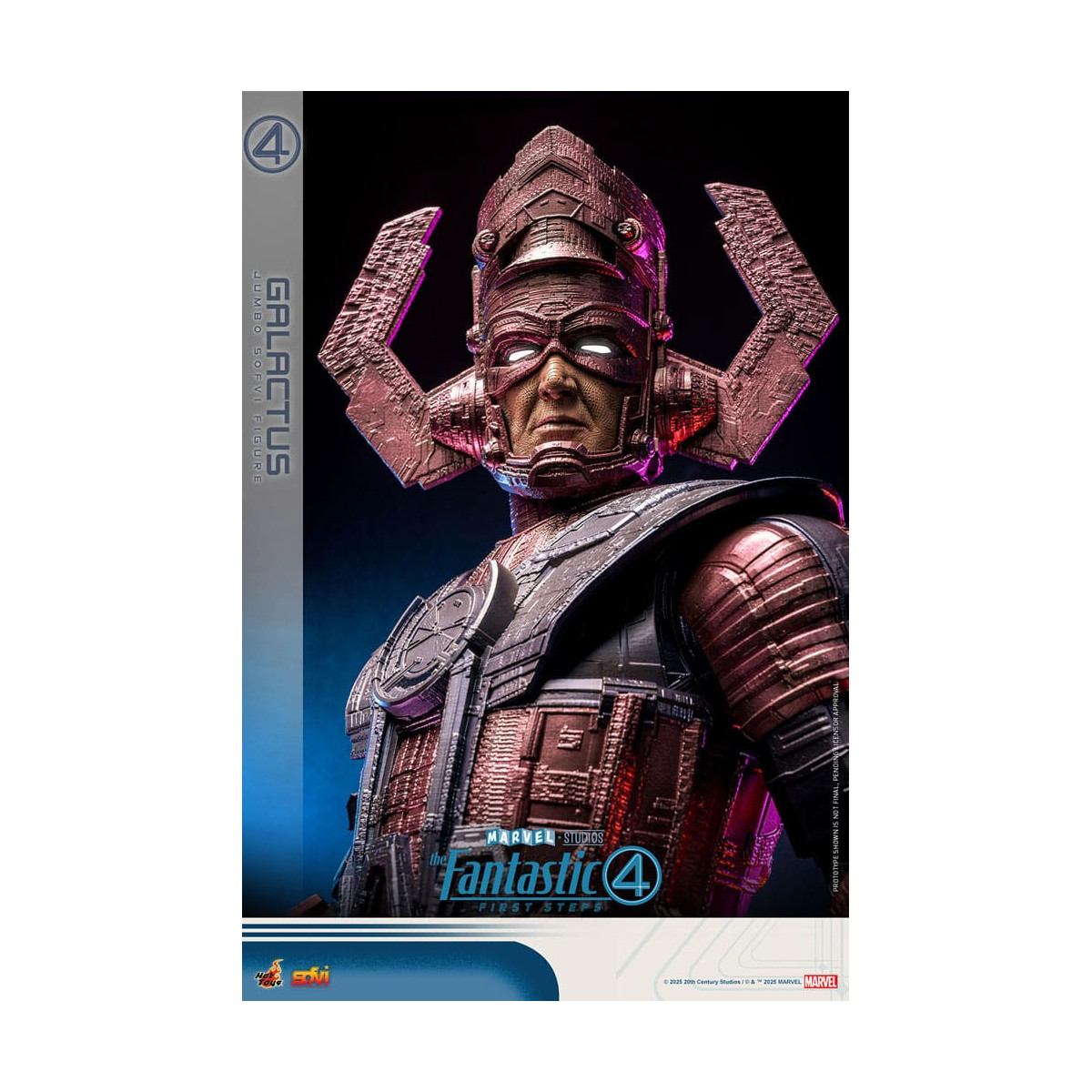 Hot Toys Marvel - Fantastic Four: First Steps - Sofvi Masterpiece GALACTUS - Jumbo Vinilo Blando