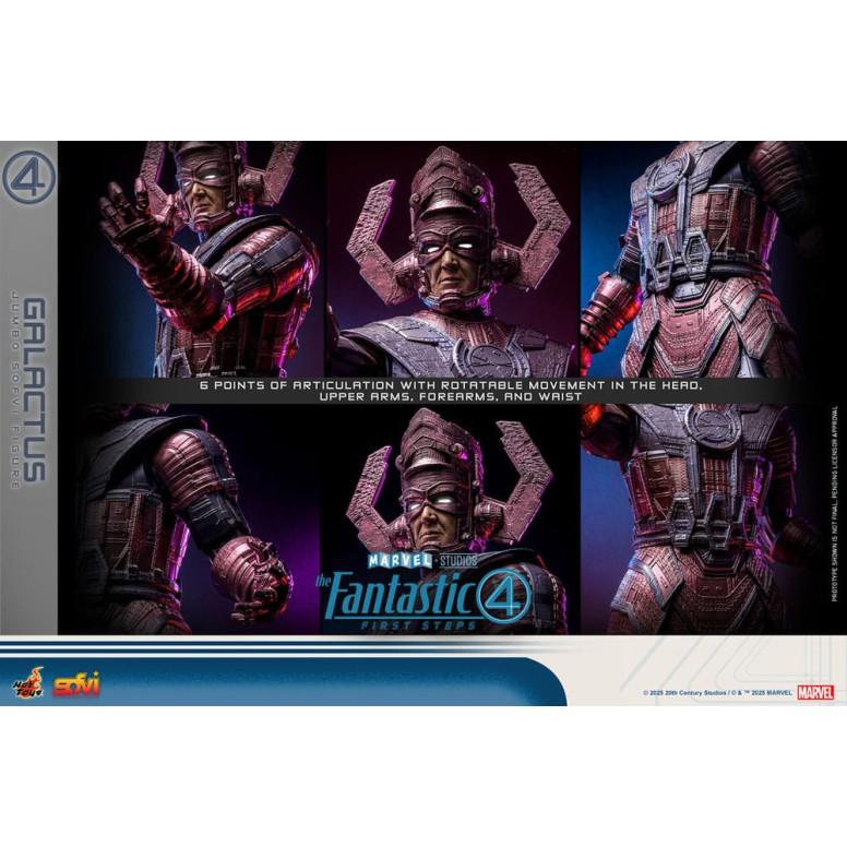 Hot Toys Marvel - Fantastic Four: First Steps - Sofvi Masterpiece GALACTUS - Jumbo Vinilo Blando