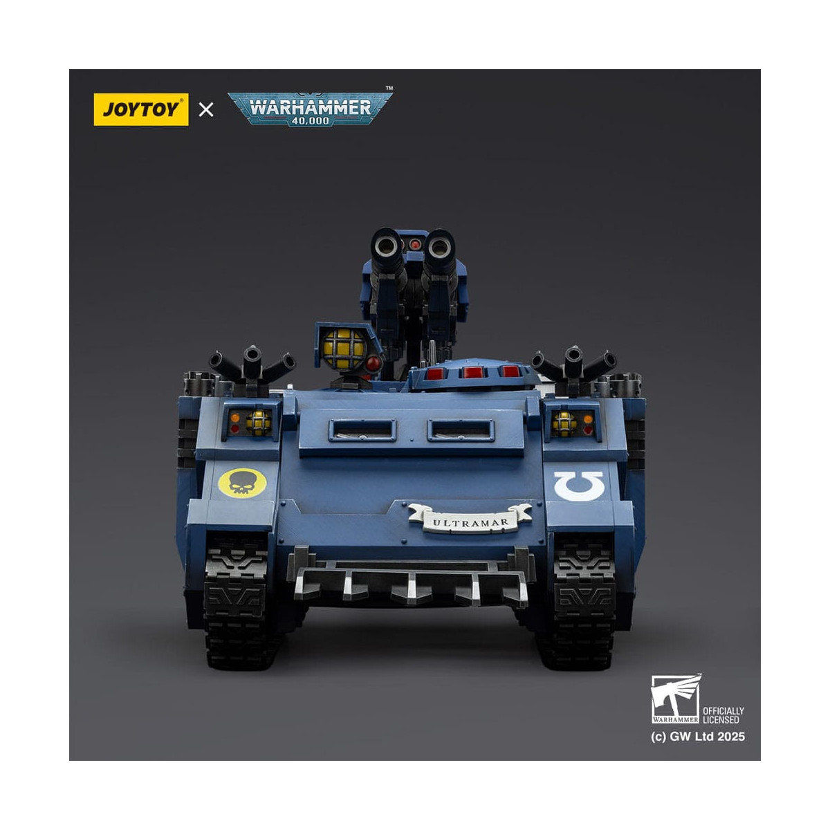 JoyToy - Space Marines - Ultramarines - Razorback con doble lascannon 1/18 - Warhammer 40K