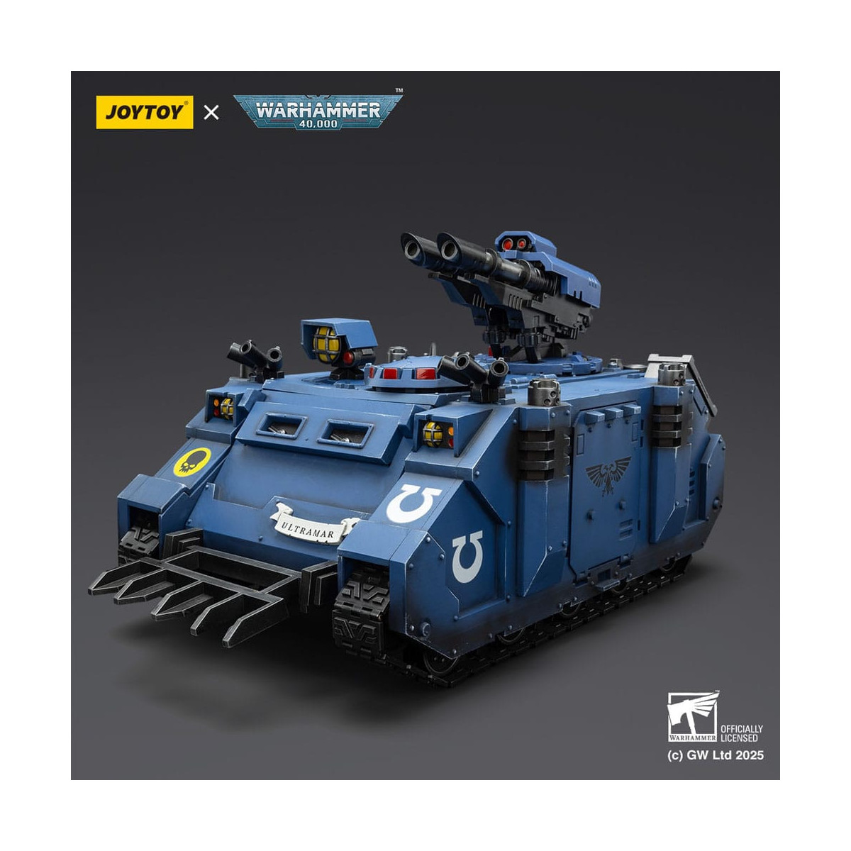 JoyToy - Space Marines - Ultramarines - Razorback con doble lascannon 1/18 - Warhammer 40K