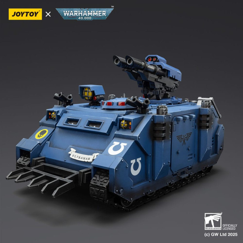 JoyToy - Space Marines - Ultramarines - Razorback con doble lascannon 1/18 - Warhammer 40K