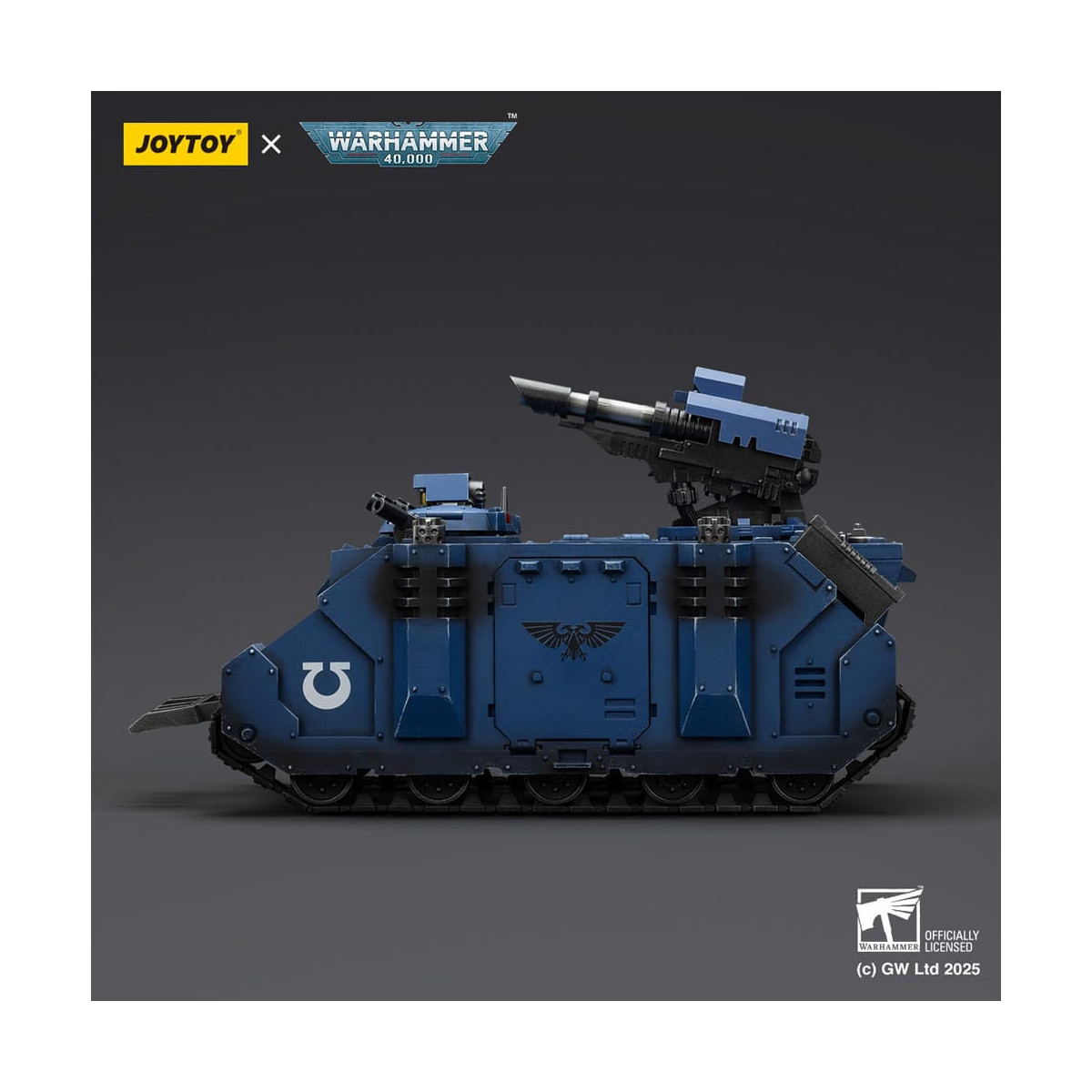 JoyToy - Space Marines - Ultramarines - Razorback con doble lascannon 1/18 - Warhammer 40K